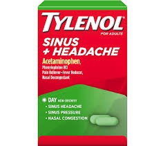 Nasal sprays are used to deliver medications into your nostrils. Tylenol Sinus Congestion Pain Daytime Tylenol