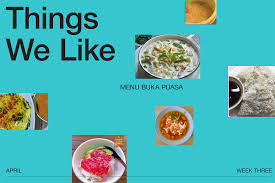 Firstwap international buat acara bukber tahun lalu. Things We Like Menu Buka Puasa Whiteboard Journal