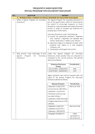 It is to encourage taxpayers to make voluntary disclosure in reporting their income to increase tax collection for the country's development. Http Lampiran1 Hasil Gov My Pdf Pdfam Faq Vd Bi 09052019 Pdf