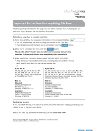Charles schwab bank, ssb is an fdic insured bank located in westlake and has 342023000 in assets. Important Instructions For Completing This Form Overdraft Debits And Credits