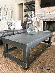 For about $50 in materials, this solid wood coffee table with it's x detailing could be yours. 30 Easy Diy Farmhouse Coffee Table Projects With Free Plans Joyful Derivatives