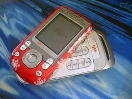 Sony Ericsson W600i - snowflake cover ...