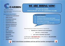 Consultants in engineering project support services. Borneo Job Vacancy Posts Facebook