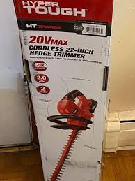 It is easy to operate and has plenty of power for almost everything the home owner can throw at it. Hyper Tough 20v Max 22 Inch Cordless Hedge Trimmer Ht19 401 003 09 Walmart Com Walmart Com