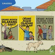 Kartun Negara Mengawinkan Si Kaya Dan Si Miskin Kartun Agama Orang