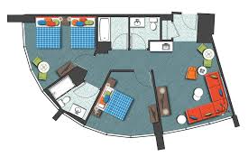 3 star top secret orlando hotel near universal studios groupon. Cabana Bay Beach Resort Rooms Family Suites