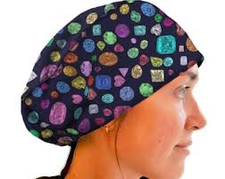 Life of a CRNA Euro Scrub Cap (ribbon or Toggle Option)