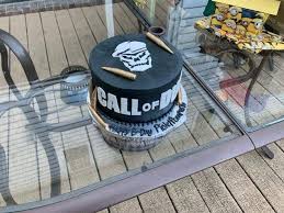 Call Of Duty Cake In 2020 Call Of Duty Cakes Butter Cream Cake