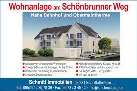 Du willst eine neue wohnung in bad staffelstein mieten? 3 Zimmer Wohnung Zum Verkauf 96231 Bad Staffelstein Am Schonbrunner Weg 12 Mapio Net