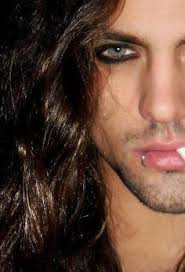 Rock Stars Dark Long Hair Google Search Long Hair Styles Men Long Hair Styles Goth Guys