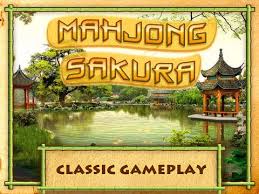 Mahjong Sakura Matching Tile Solitaire Game Free Solitaire Games Mahjong Sakura