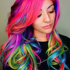 Meine haarfarbe hat mir definitiv die show gestohlen, nicht nur bei den letzten beiden blogger events. 16 Regenbogenhaare Ideen Regenbogenhaare Bunte Haare Haarfarben