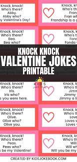 Valentine Knock Knock Jokes For Kids Are A Fun Way To Celebrate These Corny Riddles And Puns Will The Whol Funny Jokes For Kids Jokes For Kids New Funny Jokes