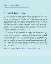Friend cums first in wife's mouth. My Naughty Brother Free Essay Example