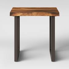 One of the beauties of interior decors is the choice of using favorite furniture. Thorald Wood Top End Table With Metal Legs Brown Project 62 Target