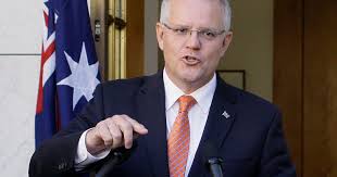 His approval ratings crashed to a lowly 37 percent. Transcript Australia S Prime Minister Scott Morrison Discusses Global Impacts Of Covid 19 Cbs News