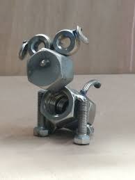 Mexican Metal Yard Art Scrap Metal Art Metal Art Welded Metal Art