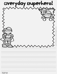 Black And White Superhero Clipart Are Your Students Superheroes Clip Art Clip Art Borders Superhero