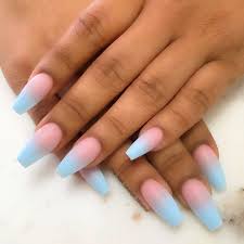 To create a gradient effect, you just need a sponge and two nail polishes. Amazon Com Nail Polish Nails Today Cotton Candy Nails Ombre Acrylic Nails