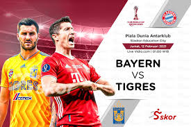 Sepuluh venue itu adalah stadion gelora bung karno di jakarta, stadion wibawa mukti di cikarang, stadion pakansari di bogor, stadion. Link Live Streaming Bayern Munchen Vs Tigres Uanl Di Final Piala Dunia Antarklub 2020