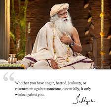 Isha Foundation On Instagram Sadhguruquotes Sadhguru Dailymysticquote Mystic Guru Anger Jealousy Hatred Rese In 2021 Mystic Quotes Love Life Quotes Jealousy
