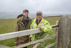 39800450-Stephen Ramsden with his son Mark from near Pateley Bridge,  photographed for the Yorkshire Post by Tony Johnson. Stephen is a landowner  and ...