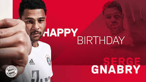 Please contact us if you want to publish a serge gnabry wallpaper on our site. Happy 24th Birthday Serge Gnabry Fcbayern