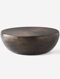 Arteriors Clint Small Cocktail Table California Modern Living Room Shop By Room Bronze Coffee Table Small Coffee Table Arteriors