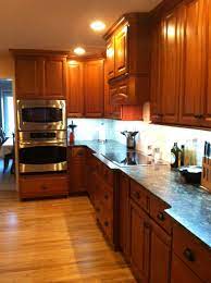 Maybe you would like to learn more about one of these? Cherry Cabinets With Black Pulls Cherry Cabinets Kitchen Cherry Cabinets Interior Decorating Kitchen