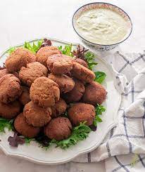 Egyptian Style Falafel Made With Fava Beans Vegetarian And Vegan