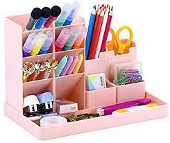 Amazon Com Cute Vertical Pen Organizer Kawaii Desk Organizer Pen Holder Stationery Marker Pencil Storage Pen Organization Desk Organization Pencil Storage