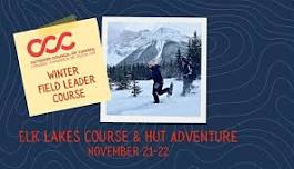 The Outdoor Council of Canada Field Leader Course