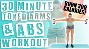 30 minute toned arms abs workout