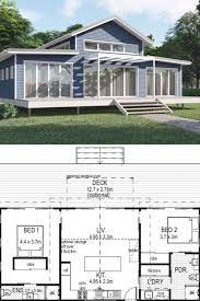 Bangalow Architecturally Designed Tiny Kit Home 74m2 50 350 Aud Imagine Kit Homes Small House Design Australia House Plans Australia Cottage Plan