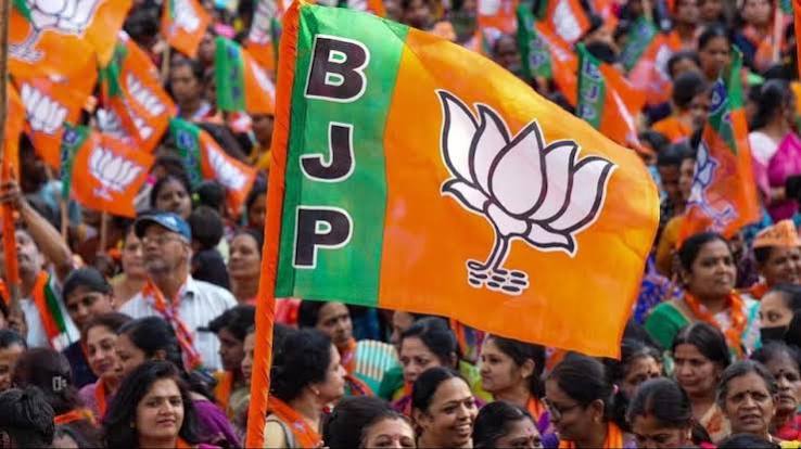 BJP Padyatra in Rajkot