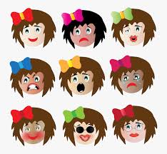Human Behavior Head Face Gambar Animasi Ekspresi Free Transparent Clipart Clipartkey