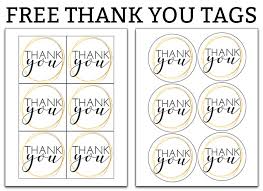 Make your unique style stick by creating custom stickers for every occasion! Printable Thank You Tags