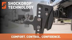Not turn tight corners while towing your trailer? Shockdrop Cushion Hitch Technology Comfort Control