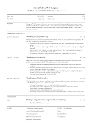 Graphic Design Resume Samples Pdf Best Resume Examples