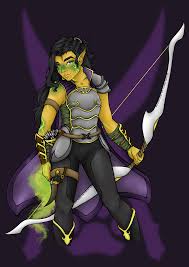 Art][OC] Wood elf gloomstalker ranger waberrant dragonmark : rDnD