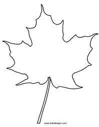 Inchiostro schizzo ramo albero anacardio con foglie verdi. Sagoma Di Foglia Da Ritagliare Tuttodisegni Com Foglie Vetrine D Autunno Vetrine Autunnali