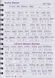 Check spelling or type a new query. Lhia S Music Notes Belajar Not Angka Yuk Laman 173