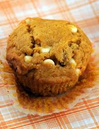 Maybe you would like to learn more about one of these? Pumpkin White Chocolate Chip Muffins