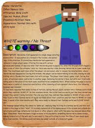 Herobrine Creepypasta Creepypasta Characters Creepy Skin