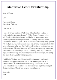 Sample motivation letter for erasmus. 4 Free Sample Motivation Letter For Internship Templates