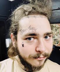 Consider the back, shoulder blades, calves, or arms for a first tattoo and you'll have a little bit of fat to pad the impact of the needle. Rap Direct Auf Twitter Post Malone Got A New Face Tattoo