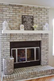 More images for distressed white brick fireplace » Rustic White Brick Fireplace Novocom Top