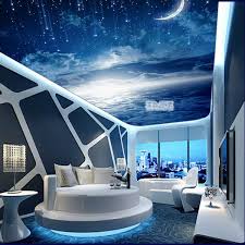 3d Ceiling Printed Image For Hi Tech Bedroom Interior Space Themed Bedroom False Ceiling Design Bedroom Themes