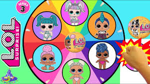 Jun 13, 2021 · ¡sorpresa! Juego De Ruleta Sorpresa De Las Lol Serie 3 Ola 2 Con Tesoro Sorpresa Lol Big Sisters And Lil Sister Youtube