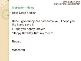 Dalam akhir cerita fabel seperti contoh fabel inggris singkat di atas selalu ada pelajaran yang dapat kita. Contoh Pesan Dalam Bahasa Inggris Mosaicone